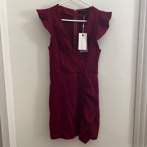 Endless Rose Flutter Sleeve Mini Dress - Picture 2 of 9